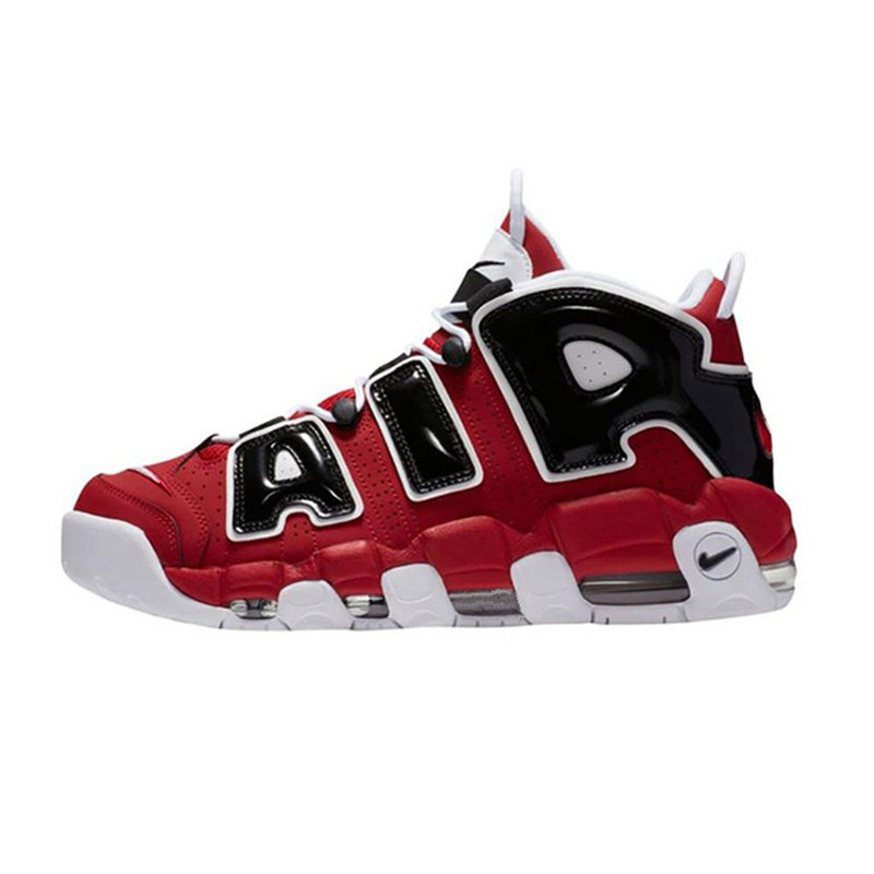 nikeairmoreuptempo皮蓬air白红黑红公牛921948102600篮球鞋