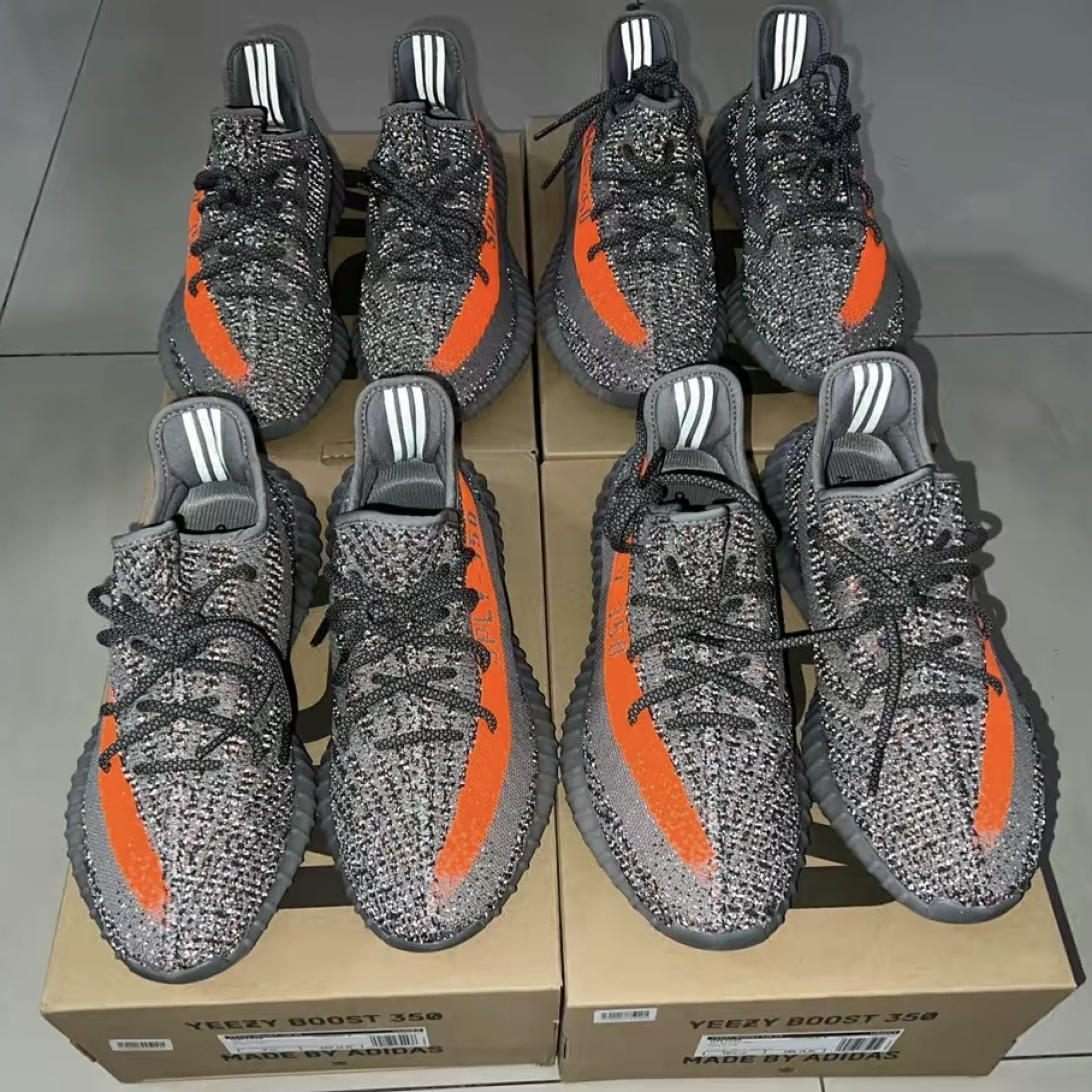lkj体育adidasyeezyboost350v2灰橙满天星椰子侃爷gw1229