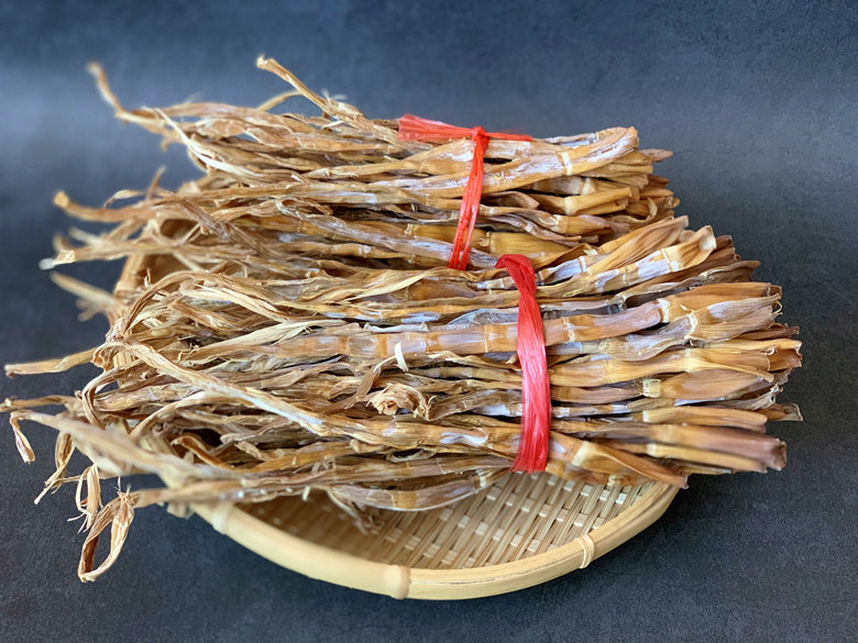 安徽黄山特产干货无盐小竹笋干野生农家自制晾晒水竹嫩春笋250克