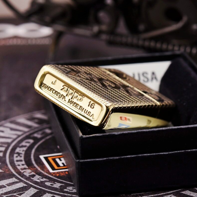 正品zippo防风打火机diy纤巧女士纯铜窄机精雕zippo