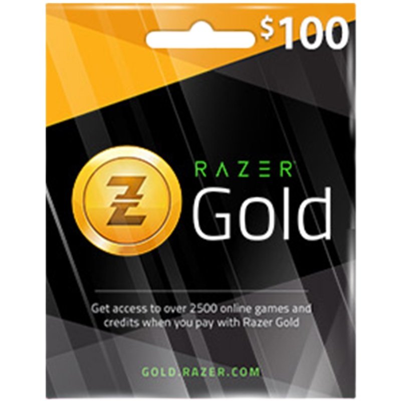 razer gold 100usd gift card 雷蛇礼品卡100美元 rixty code usa
