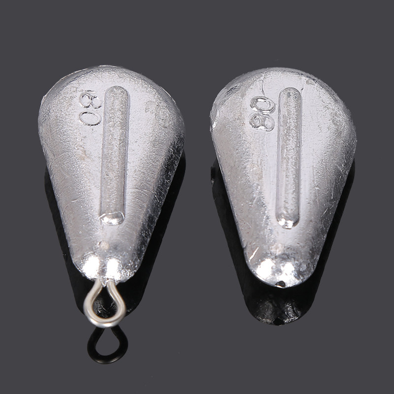 挂环铅坠鸡心扁坠海竿抛竿矶爆炸远投防挂底铅铅坠