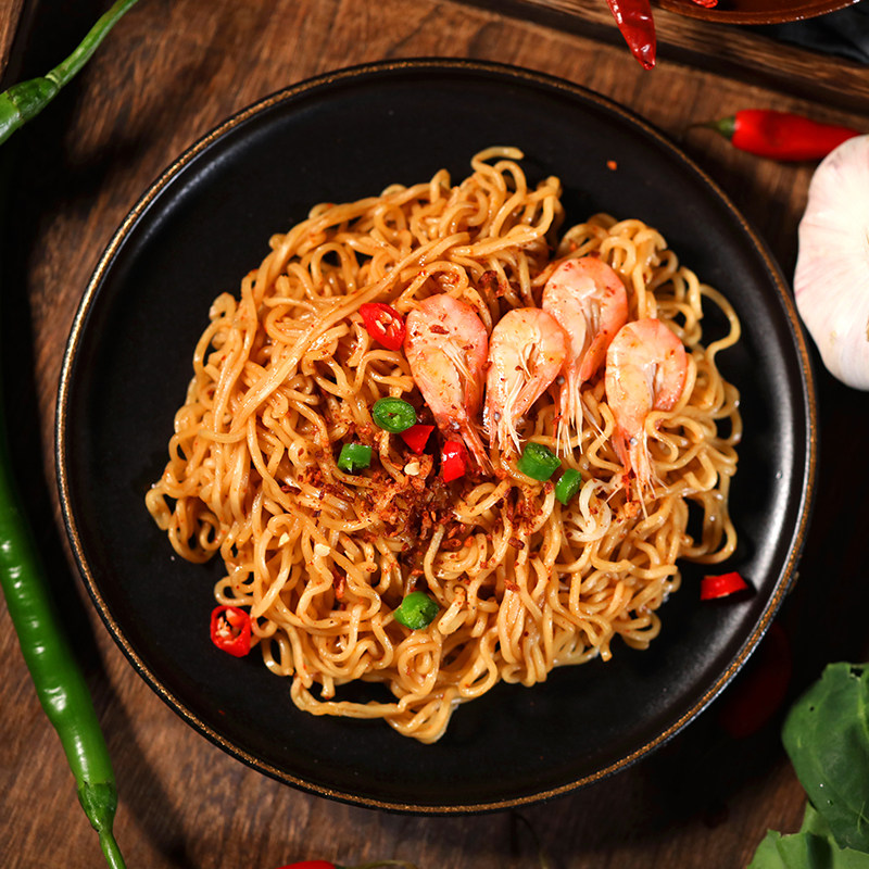 包邮马来西亚进口甲必咖喱味娘惹干捞面拌面娘惹方便面