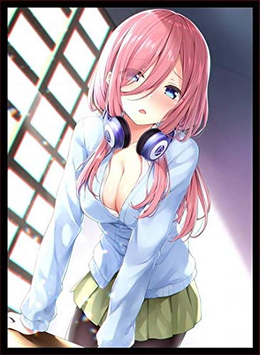 游戏王动漫妹套五等分花嫁中野三玖限定卡套牌套ba3