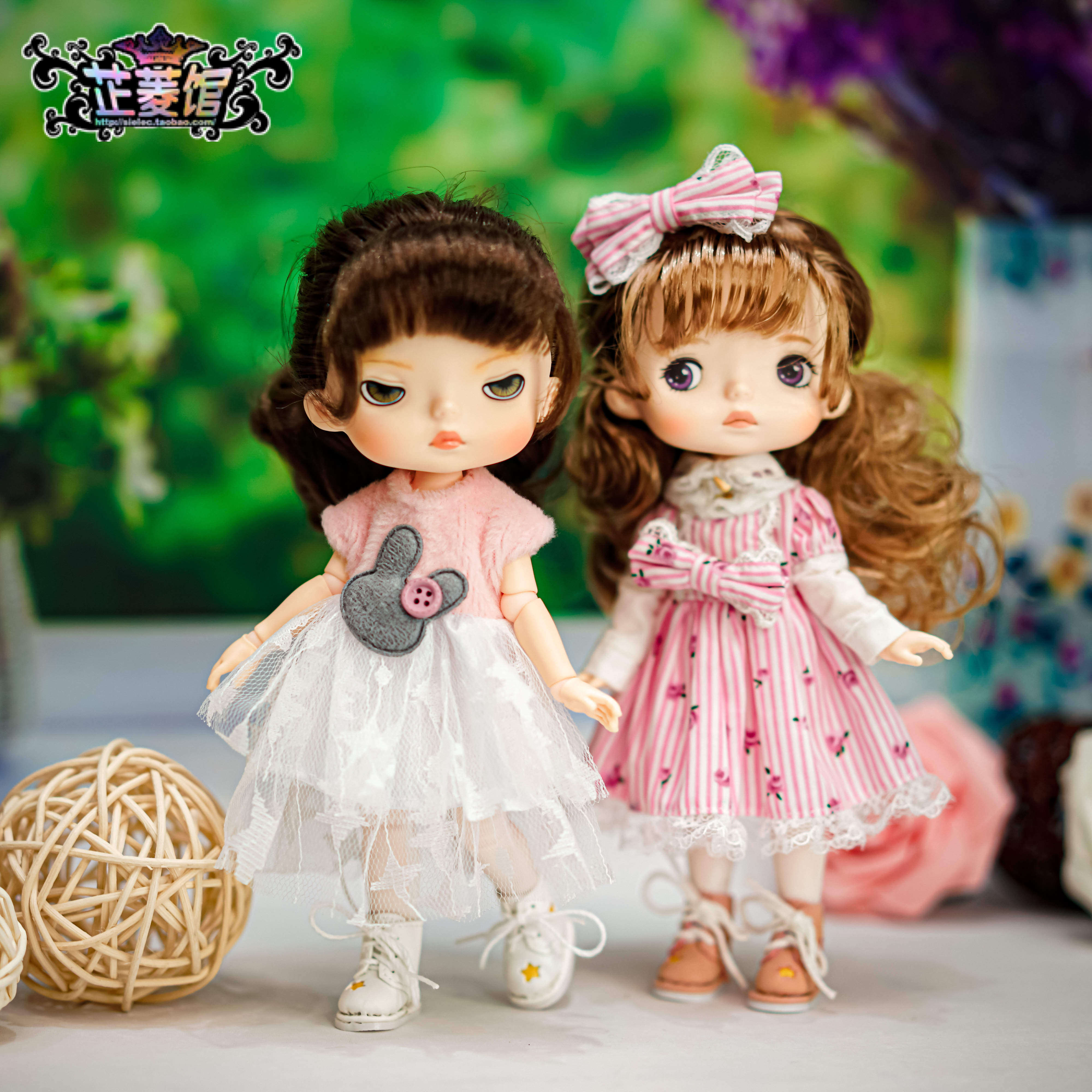芷菱新款dal裙靴公主萝莉关节娃娃衣服bjdbjd娃娃