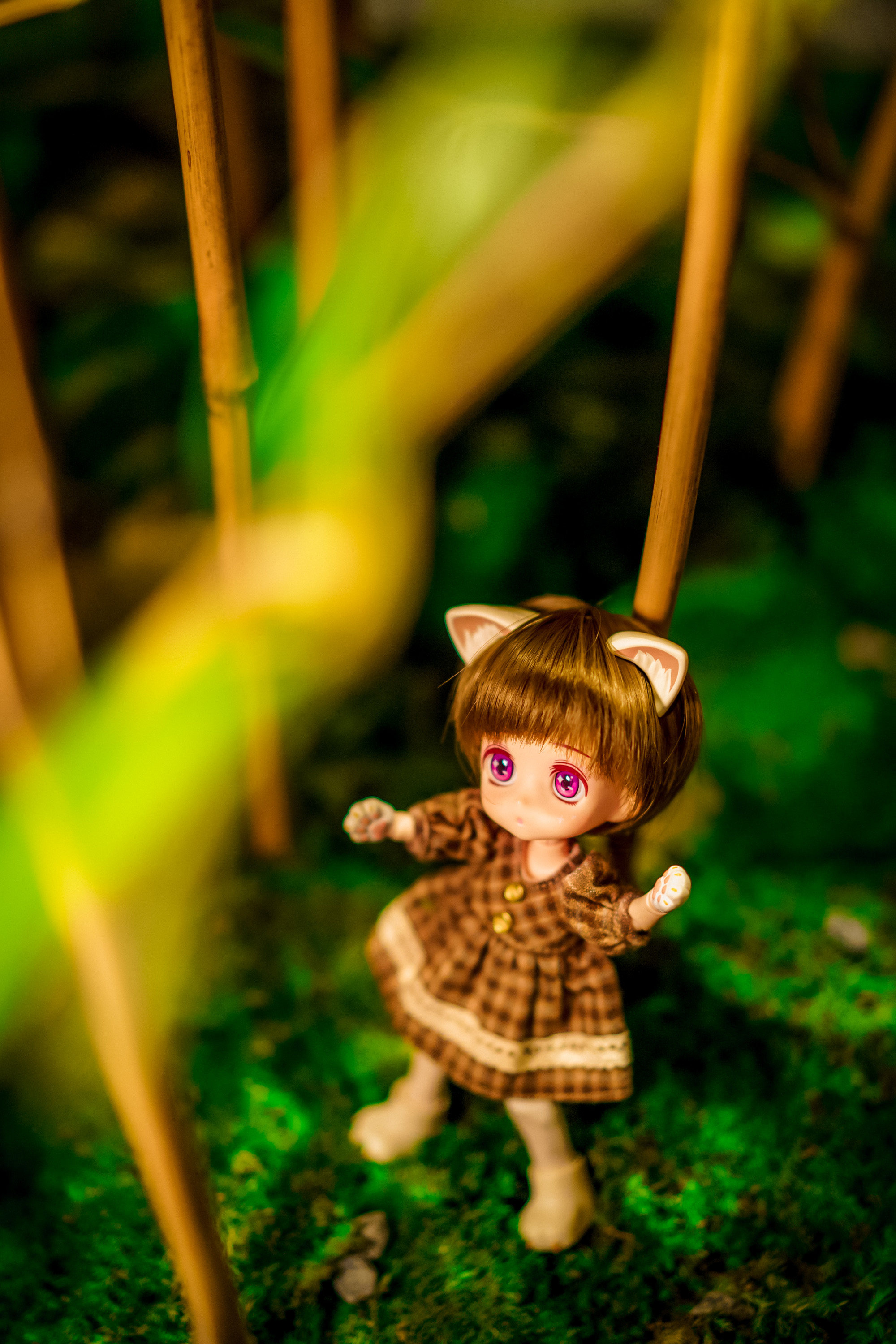 新品ob1112分脸带可换粘土人偶现货关节bjdbjd娃娃