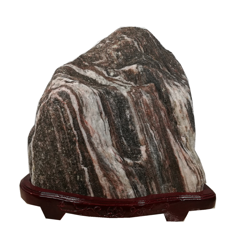 精品天然山石原石镇石敢当补角挡煞靠山风水石头摆件