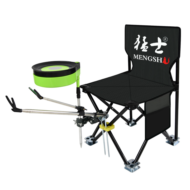 猛士钓椅钓鱼椅多功能折叠便携钓凳加厚台钓椅子钓鱼座椅渔具用品