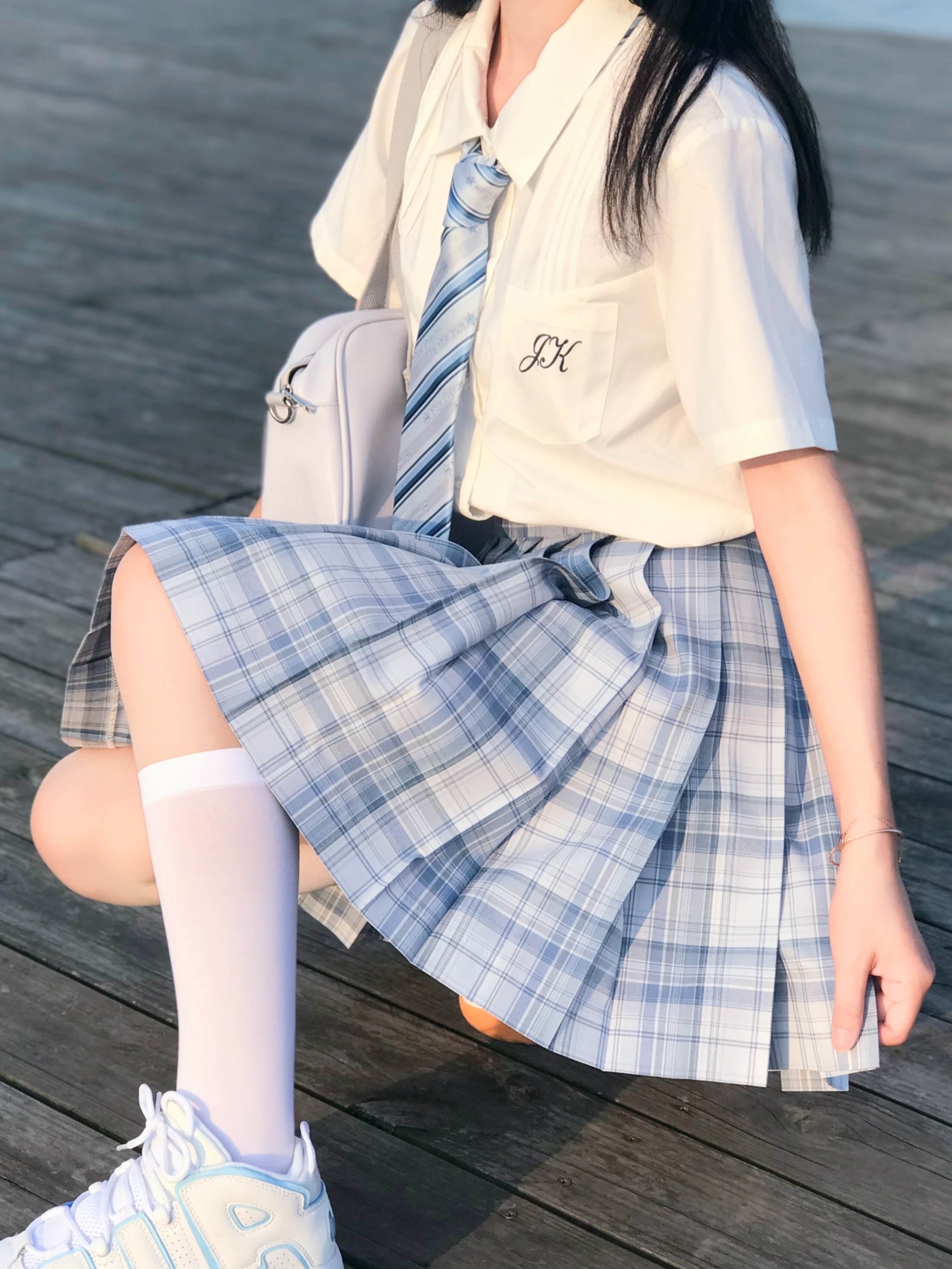 御茶家正版冰岛原创jk制服裙短中长格裙春夏学生校服