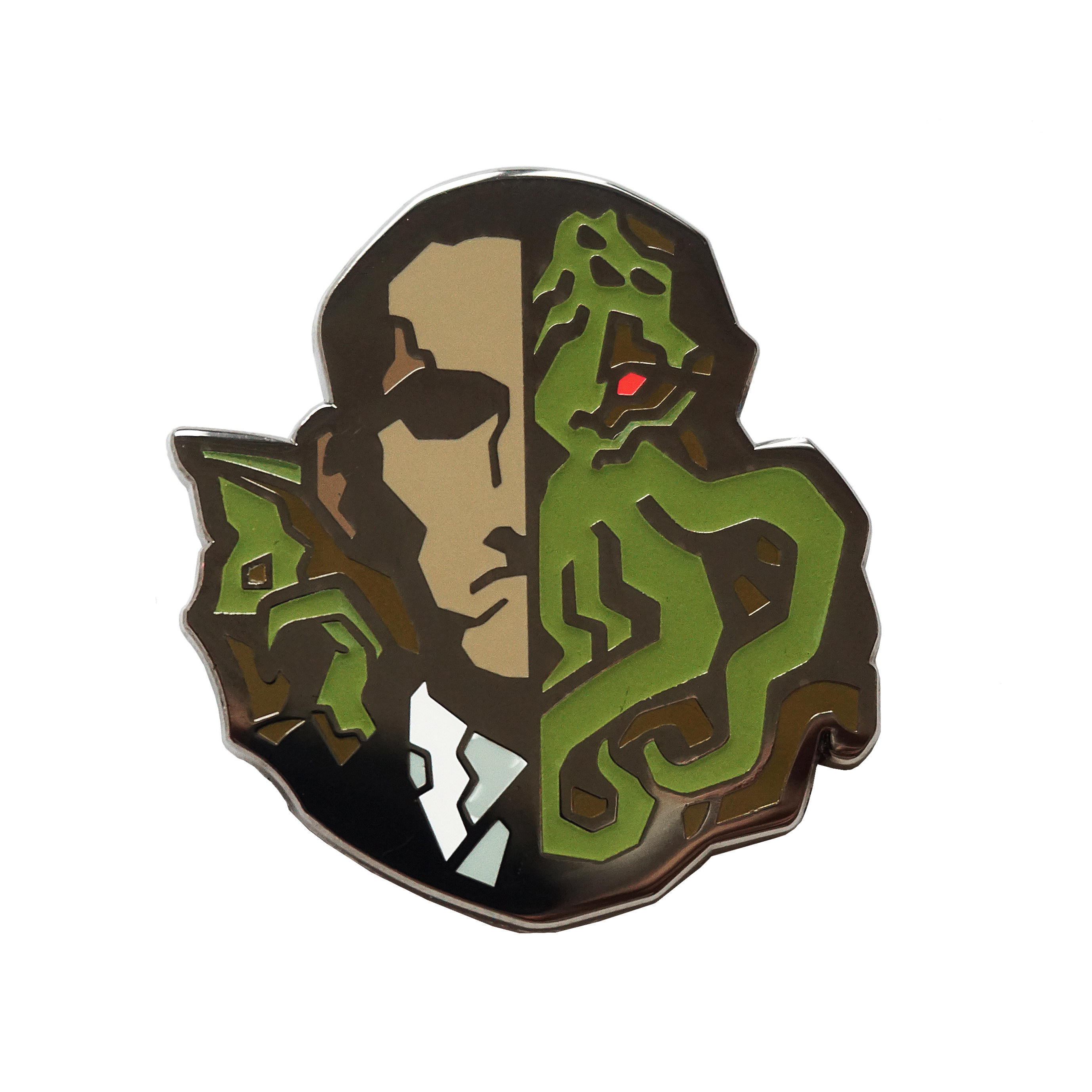 cobb原创设计cthulhu克苏旧日支配者金属胸针徽章胸针