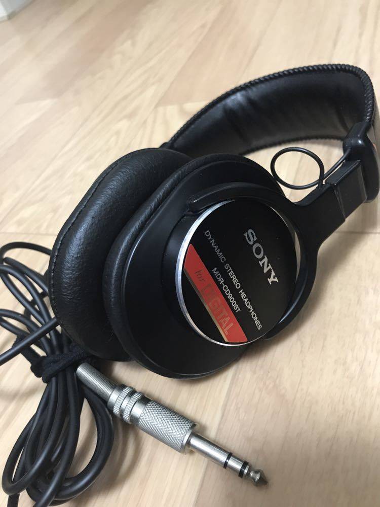 日本sony索尼mdrcd900st头戴监听耳机直邮制作监听耳机