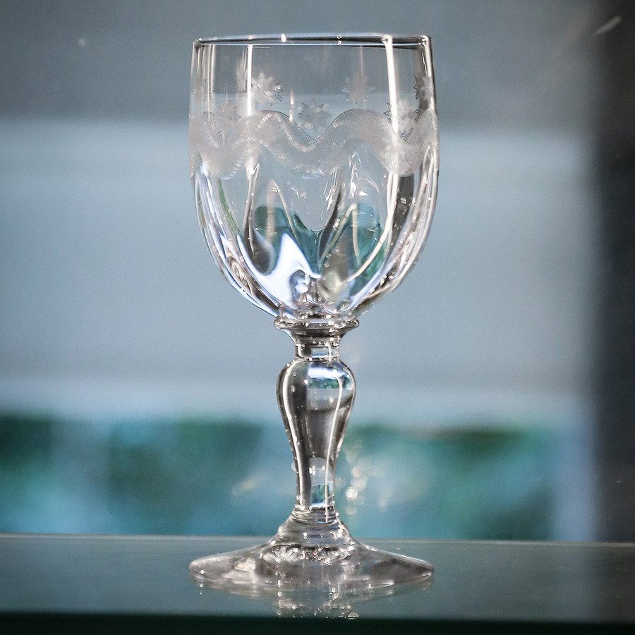 合集古董portieux法国进口小众复古葡萄葡萄酒酒杯异形