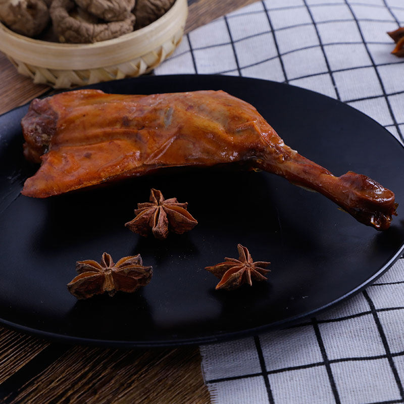 浙江温州特产休闲食品老李五香卤鸭腿100g零食小吃酱鸭腿美食熟食