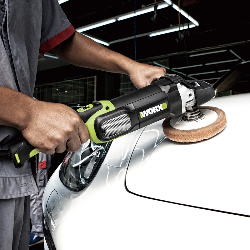 威克车用抛光机wu756汽车美容划痕修复海绵其它电动工具