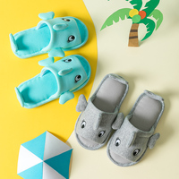 全尺寸一个价！卡通儿童家居棉布拖鞋