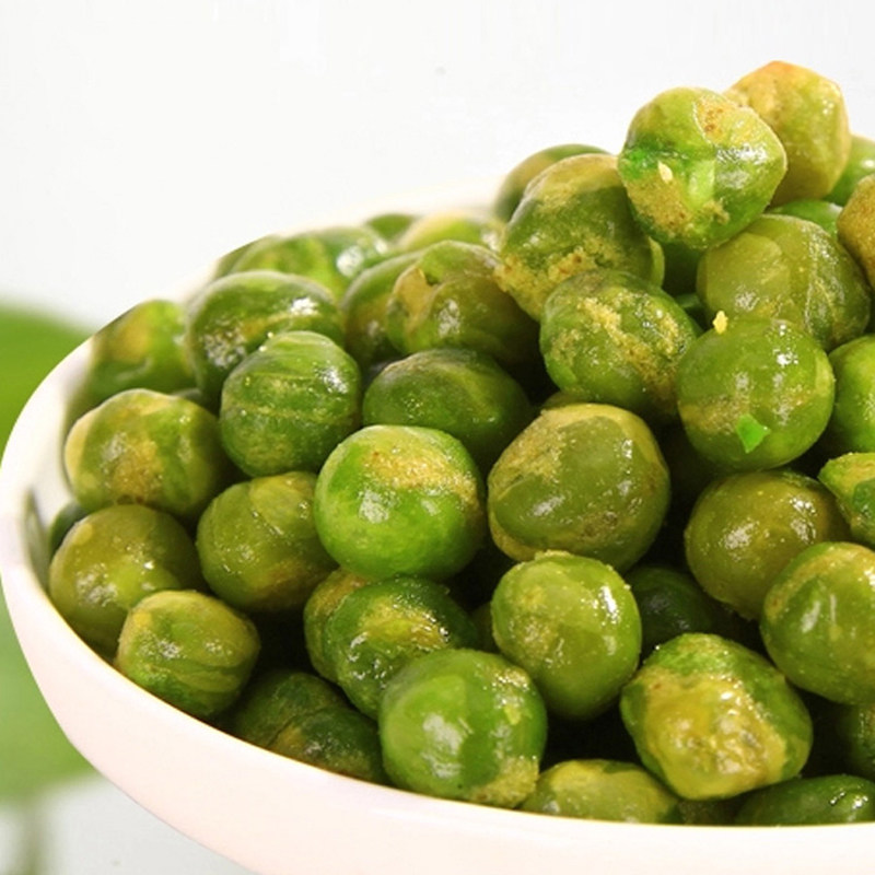 香脆青豆蒜香青豌豆散装香辣荷兰豆独立小包装豆子小零食年货 - 云上