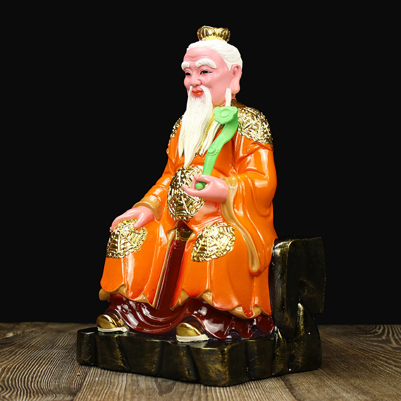 菩提老祖祖师寺庙用品道教摆件居家摆设树脂摆件