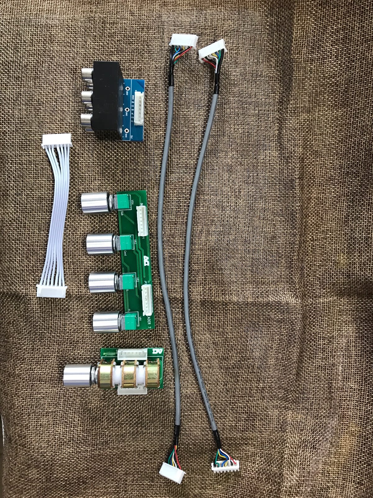 音量调节功放配件声道独立节前无源前级音调板