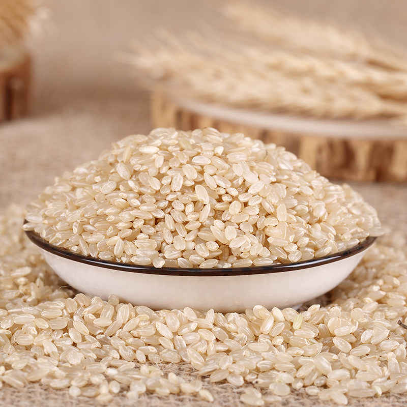 糙米5斤东北五常稻花香胚芽米优质新米健身低脂粗粮饭杂粮5斤 - 谷粒