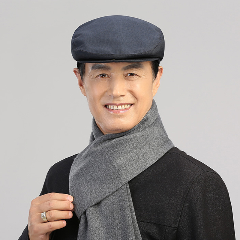 老人鸭舌帽男夏季布前进老式薄款中老年爸爸爷爷帽子