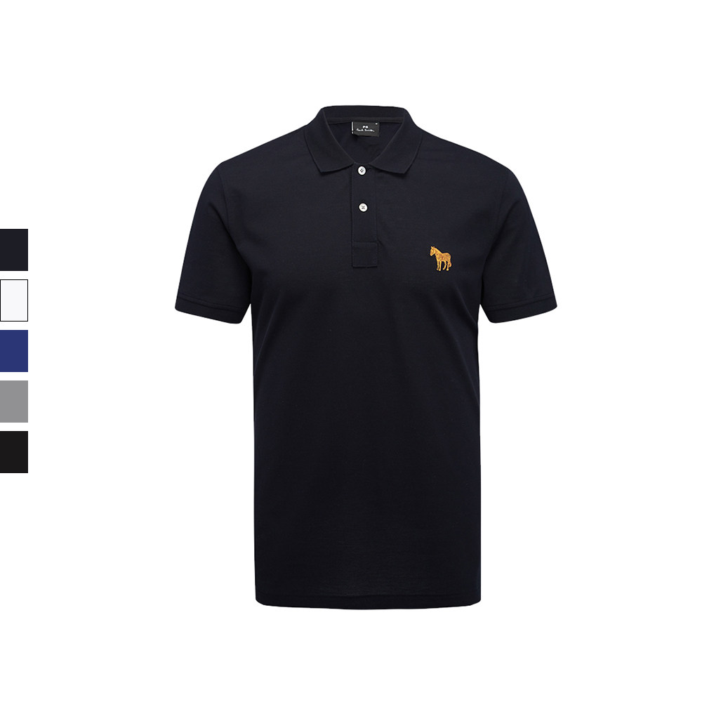 psbypaulsmith多色小马刺绣全棉男士polopolo衫