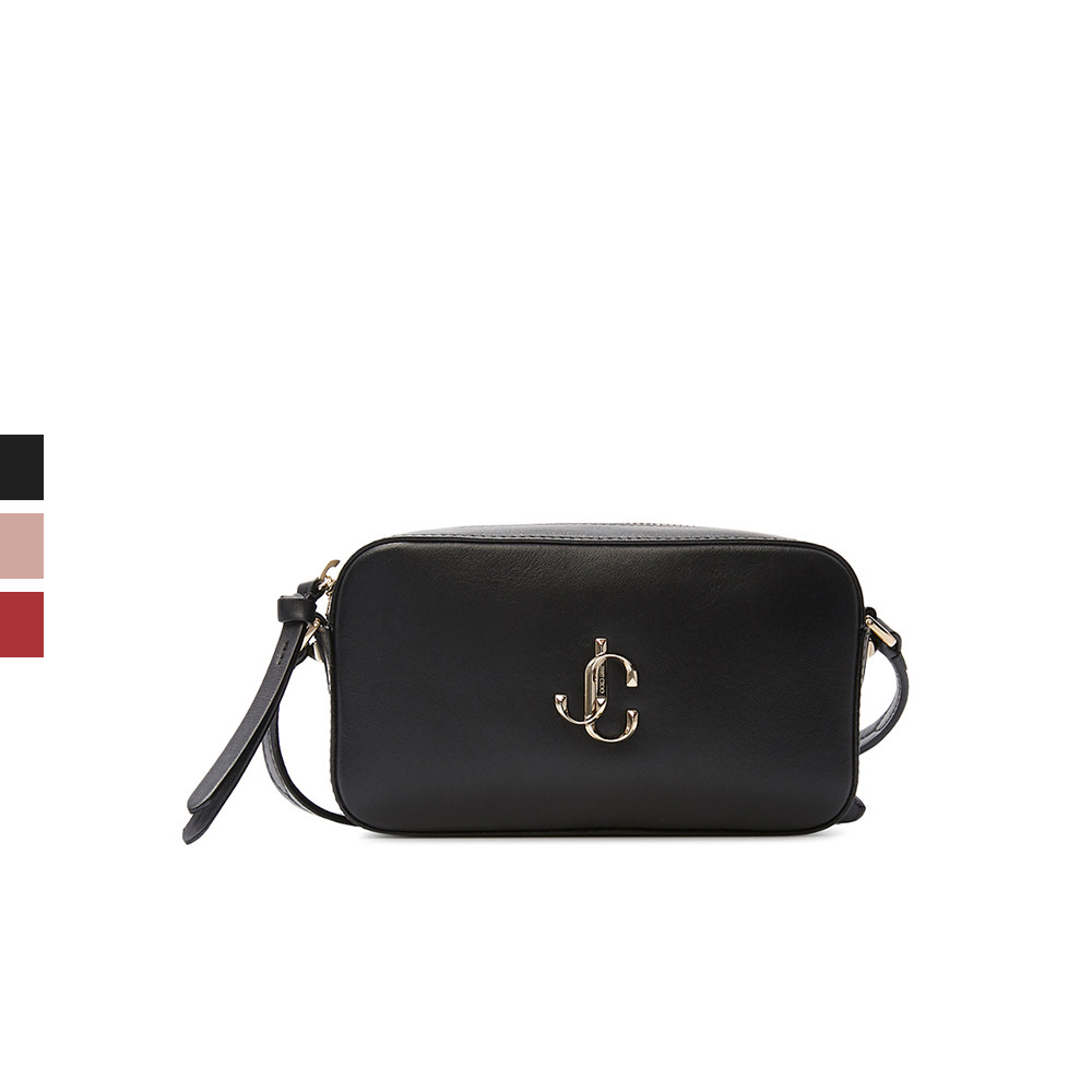 jimmychoo周仰杰春夏多色牛皮logo字母徽标单肩女士包袋