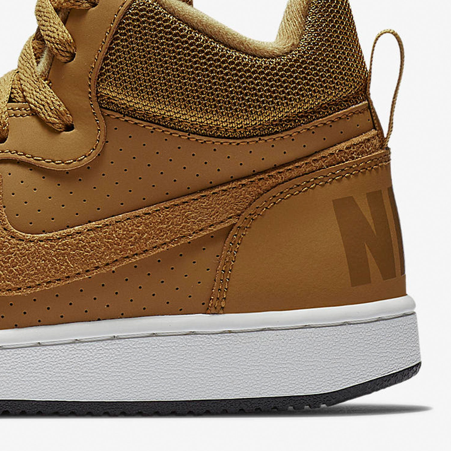 nike borough court 耐克正品 839977 mid女子gs大童休闲鞋 701 - 爱