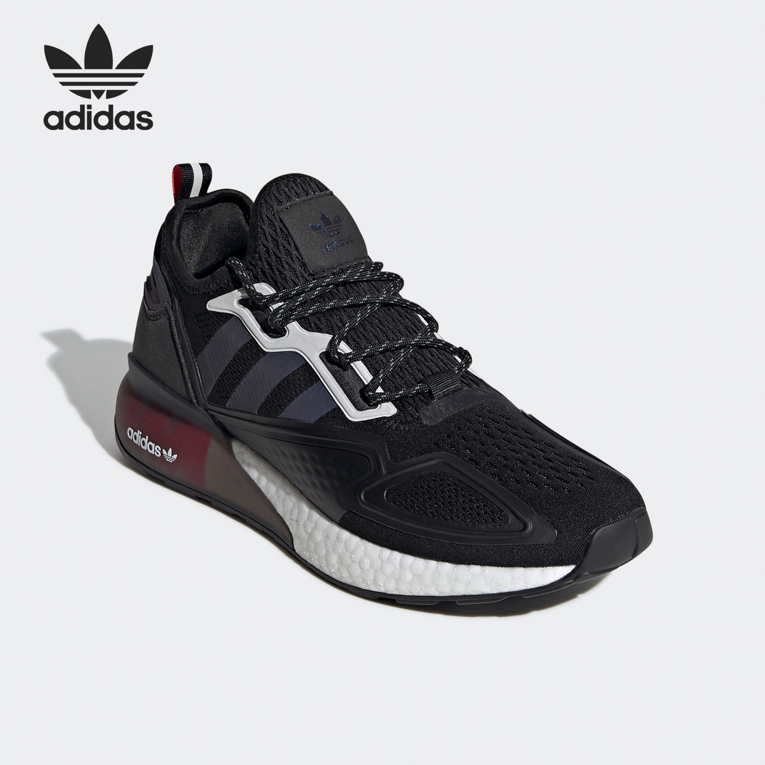 adidas阿迪达斯正品三叶草zx2kboost男女经典休闲鞋运动休闲鞋