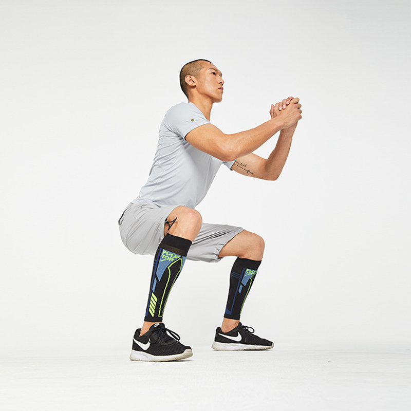 playtop运动压力护腿夏季马拉松跑步足球羽毛球小腿其他运动护具