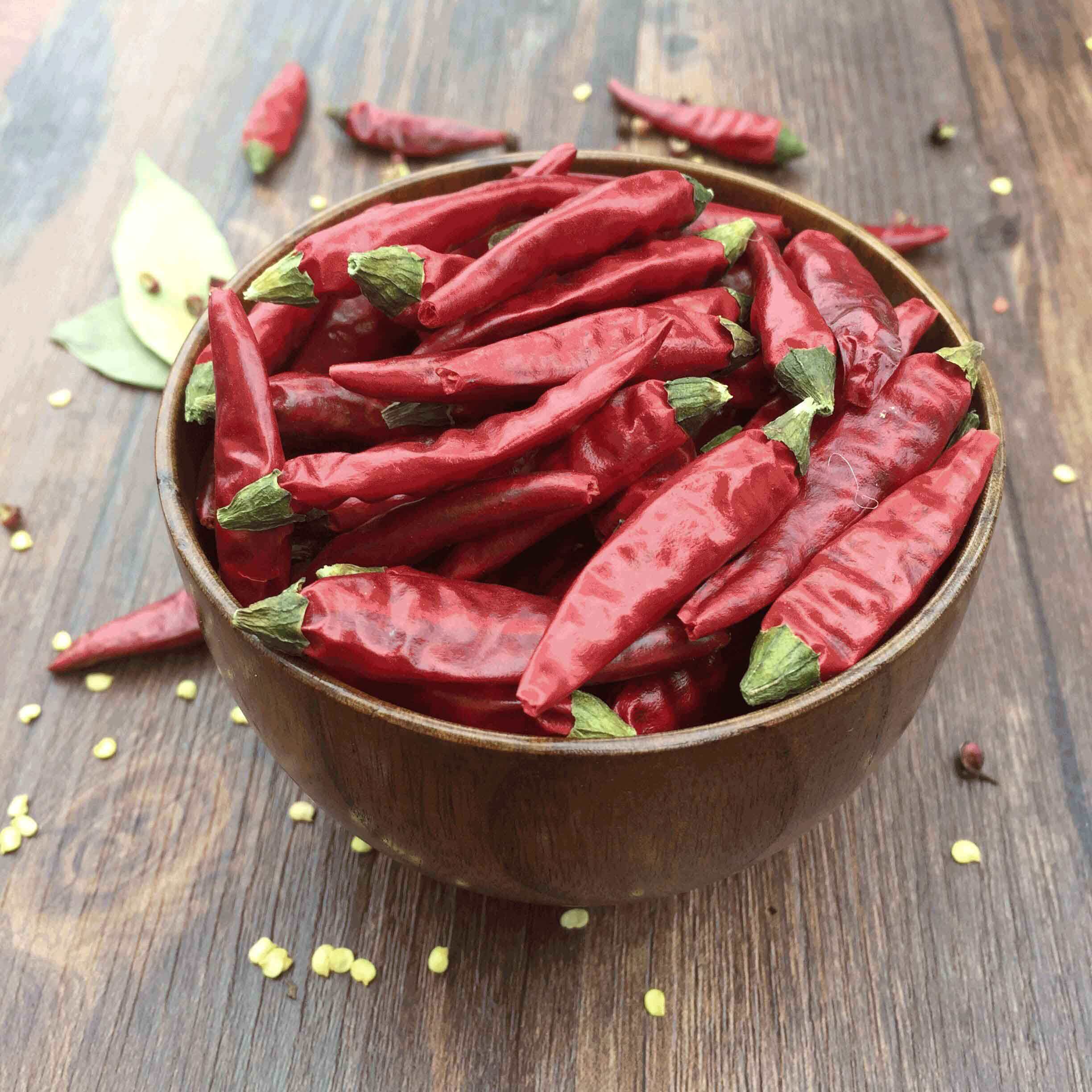 超香小米辣250g 干辣椒朝天椒满天星红油海椒七星椒调料