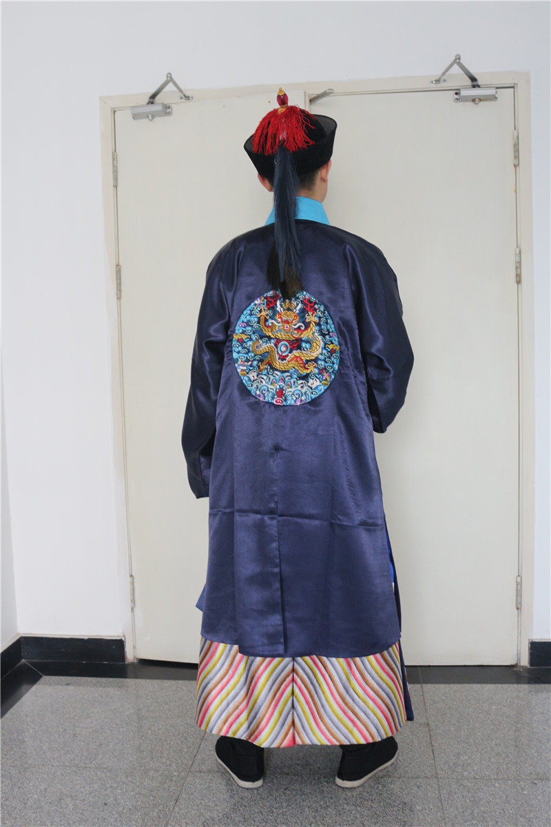 出租官服江南古装影视服饰清代贝勒风衣