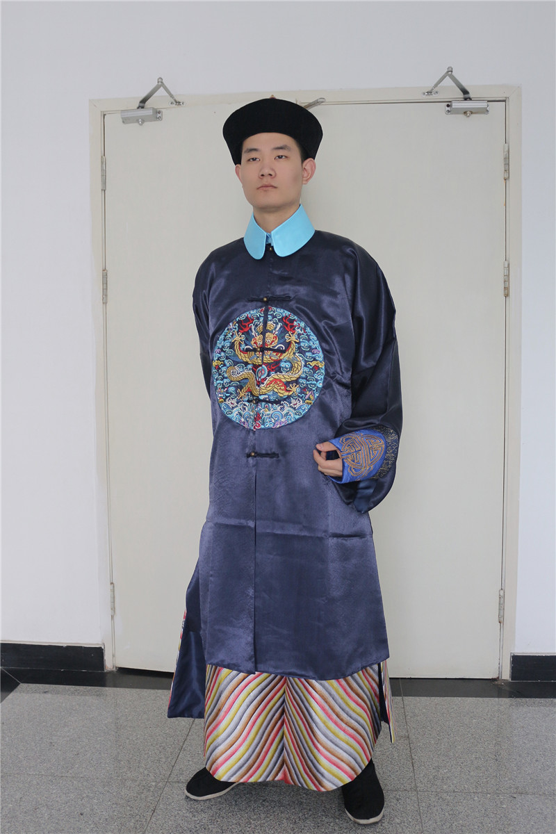 出租官服江南古装影视服饰清代贝勒风衣