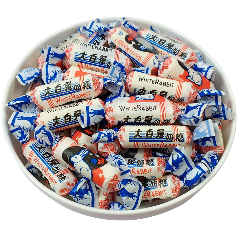 上海冠生园大白兔奶糖500g散装婚庆喜糖糖果5斤糖果