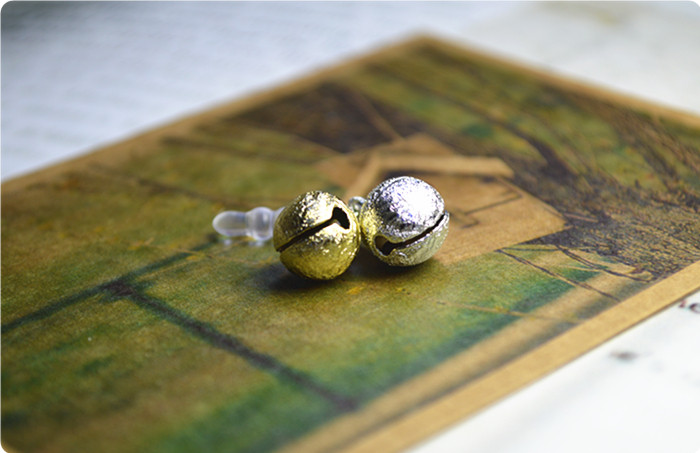 【璃小鱼】铃儿叮当 小清新森女可爱圣诞金银色铃铛手机防尘塞挂