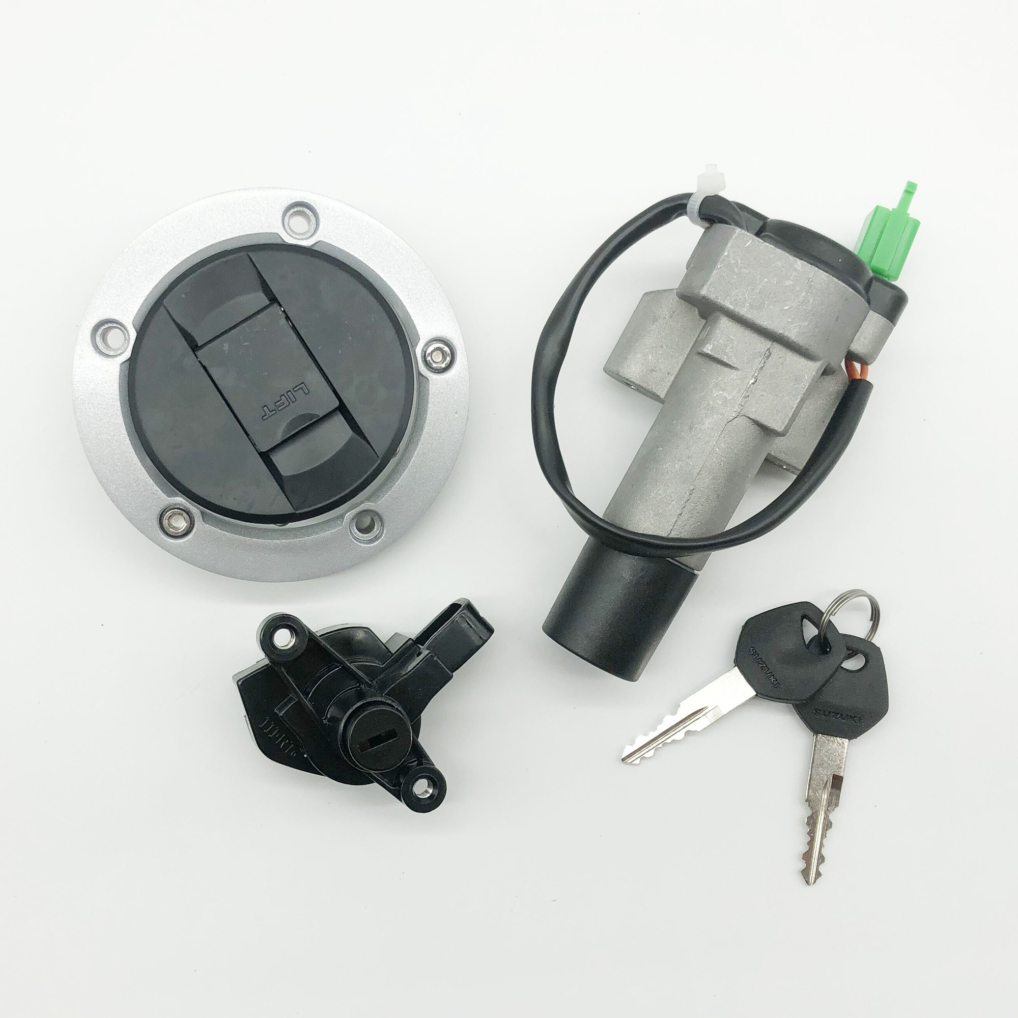 适配轻骑铃木骏龙qs12522ags125r摩托车电门门锁摩托车车锁