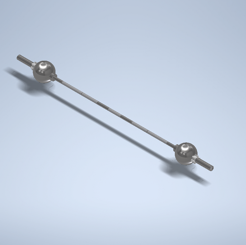 大七不锈钢球形杠铃哑铃片大孔径配重球深健身哑铃