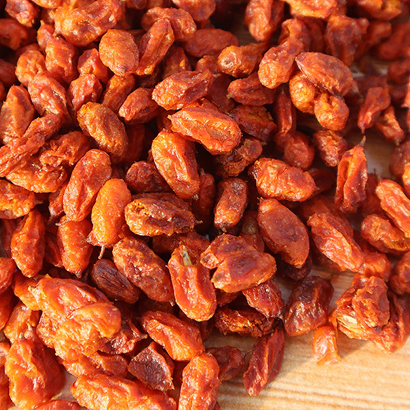 沙棘新疆野生干果2021新货果干优质大果果粉沙棘