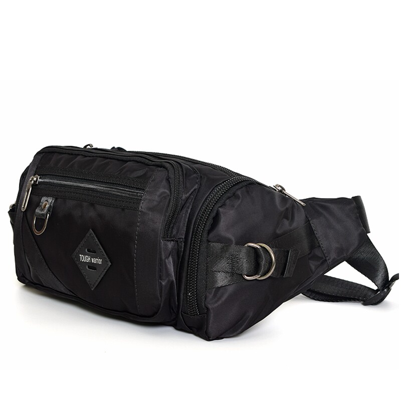 新款tough时尚腰包男士大容量休闲户外旅行证件收纳包胸包生意包