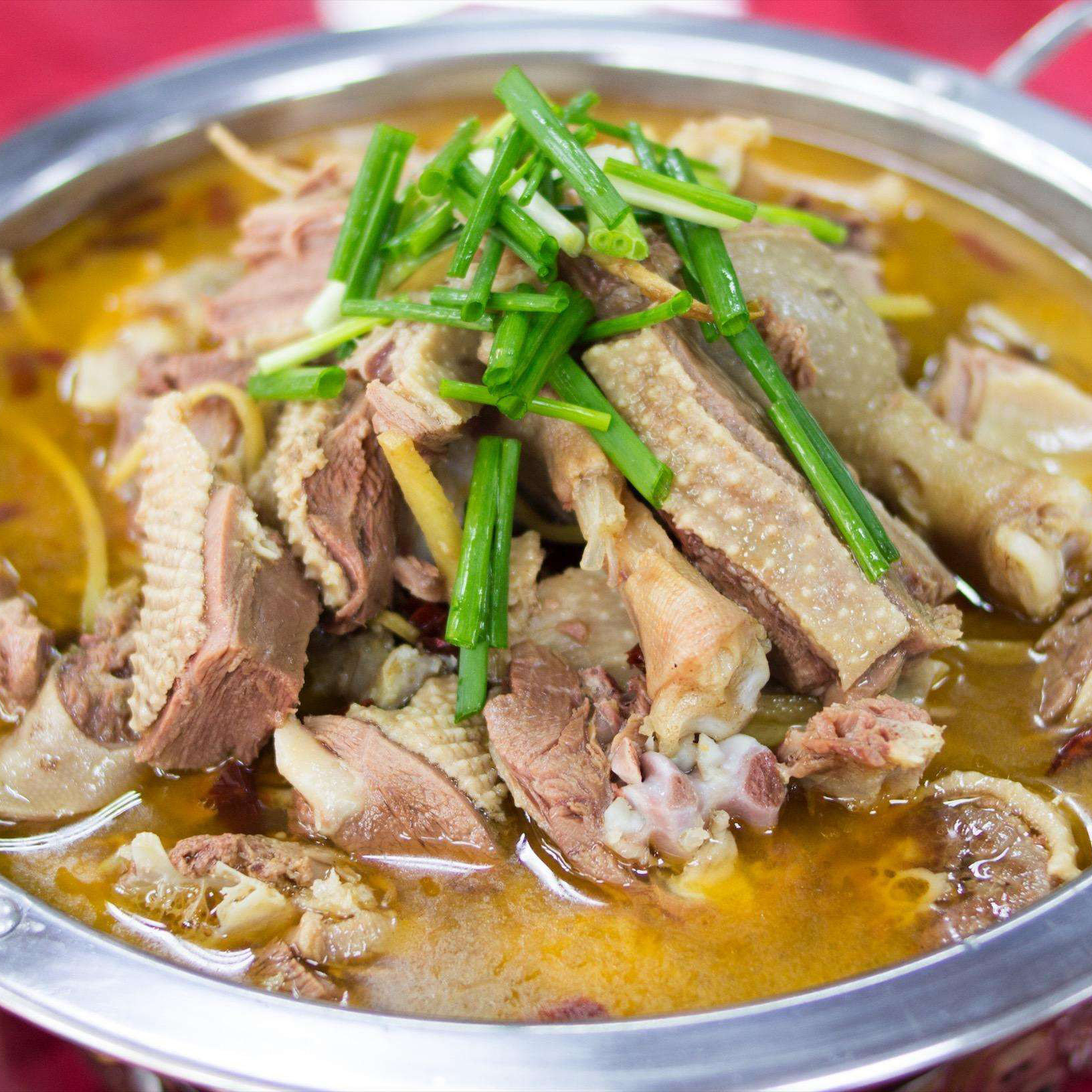 【大份鹅汤】固始特产汉鹅块鹅肉火锅旱鹅块真空包装河南米歌鹅块