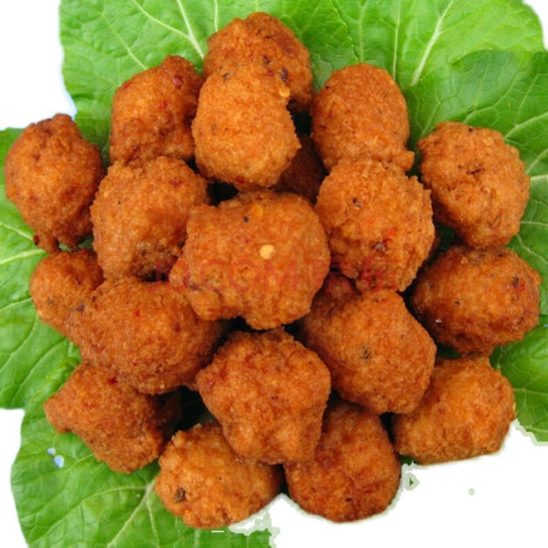 绿豆丸子火锅河南固始特产正宗油炸圆子配菜包点