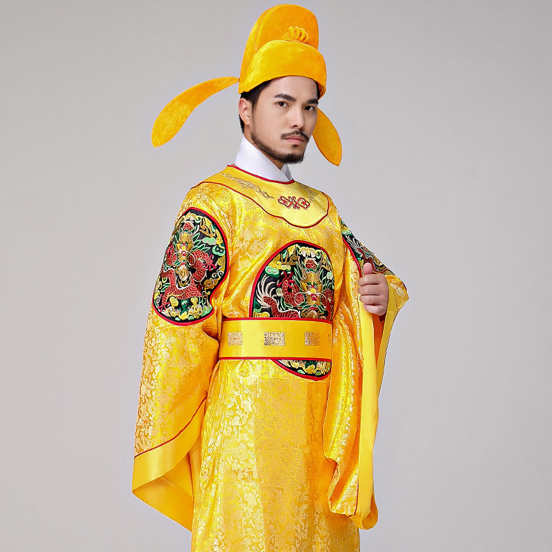 古装皇帝影视唐朝李世民同款帝王龙袍影楼写真民族服装