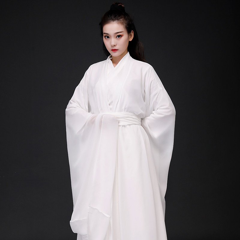 古装珂卡蝶影影视张曼玉英雄同款棉麻飘逸女侠民族服装