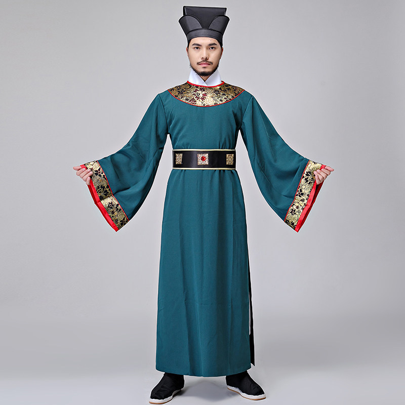 古装珂卡蝶影影视宋朝太监服男棉麻大臣臣服民族服装