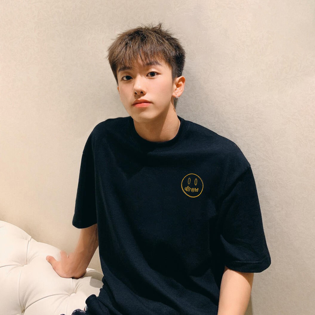 Drew House笑脸小众潮牌百搭美式纯棉宽松男士情侣短袖T恤ins