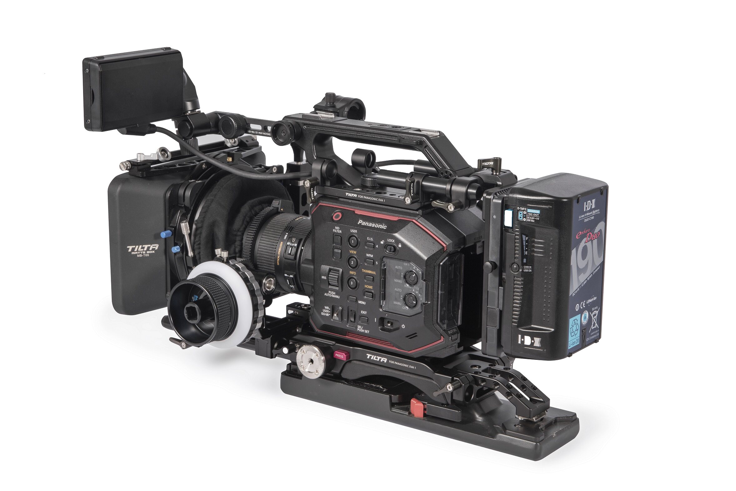 tilta铁头panasonic松下eva1摄像机套件机身包围供电其它配件