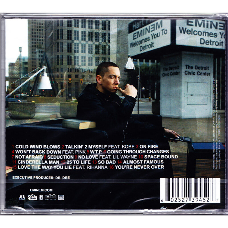 原装正版姆爷阿姆埃米纳姆专辑eminemrecoverycd唱片