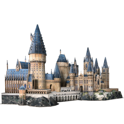 乐立方哈利波特霍格沃茨大城堡立体拼装模型3d拼图iy手工成年礼物