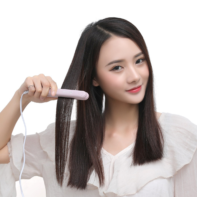 韩国学生小电夹板直发器卷发棒迷你拉直卷两用不伤发内扣空气刘海