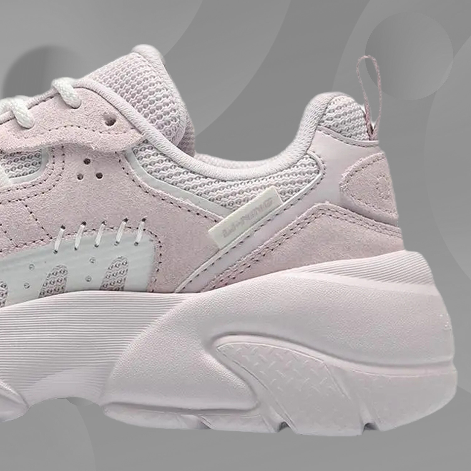 李宁正品板鞋女鞋追月女子运动鞋2021夏季新款运动休闲鞋