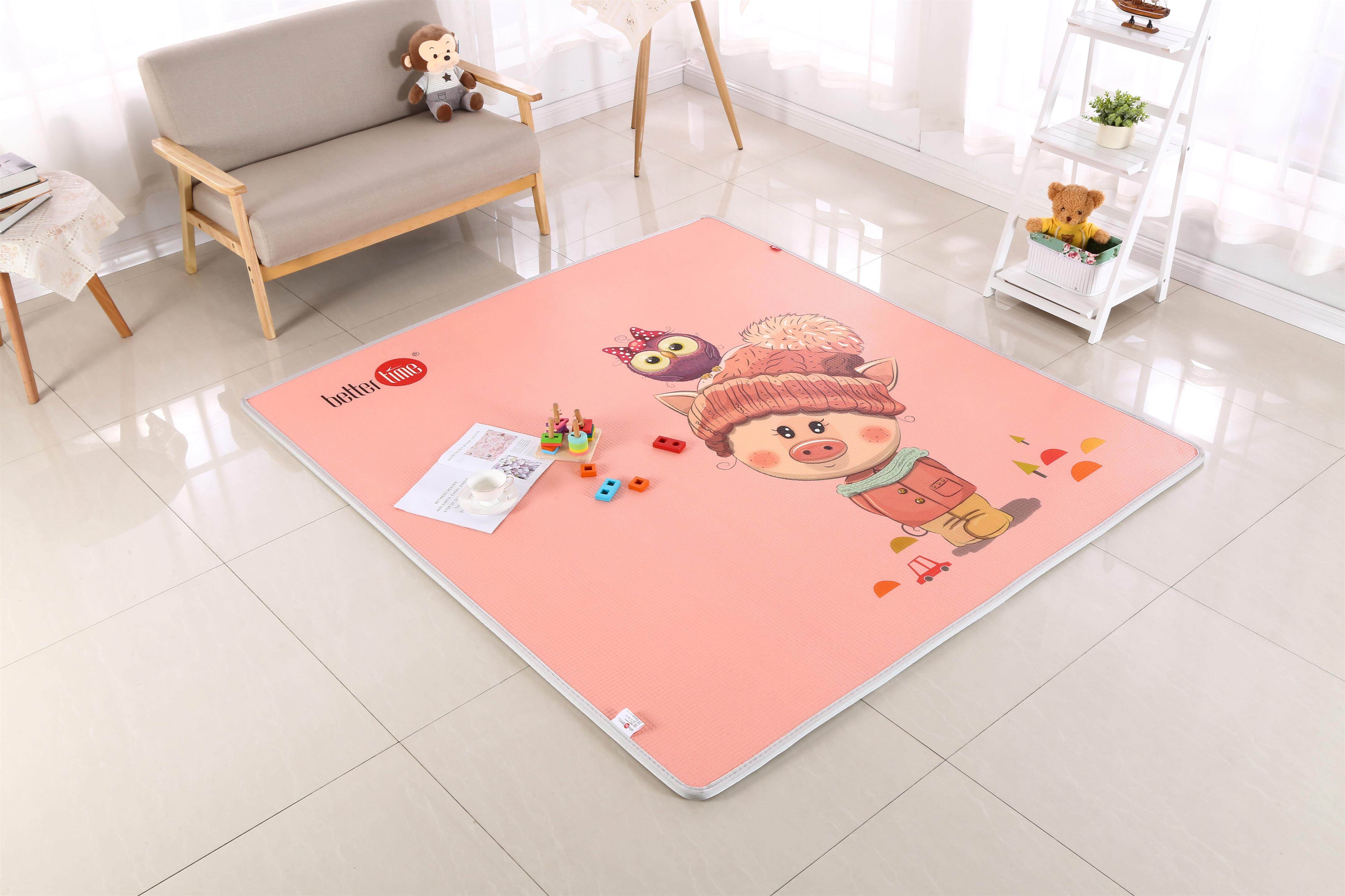 贝天宝宝爬行加厚无味婴儿爬爬客厅安全家用爬行垫